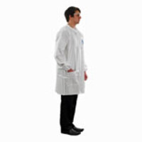 Ansell® AlphaTec® 1500 PLUS Lab Coats, SMS Polypropylene