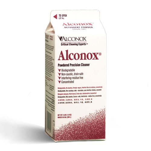 Alconox® 1104 Powdered Detergent & Cleaner, Anionic, 4Lb Box (Case of 9)