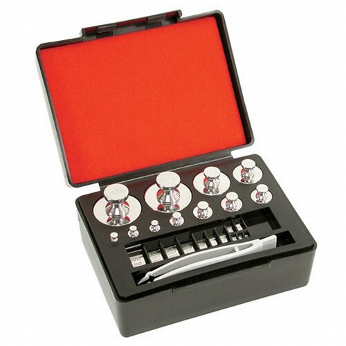 Ohaus 80781028 | 21-Piece Balance Calibration Weight Set, 1mg to 100g