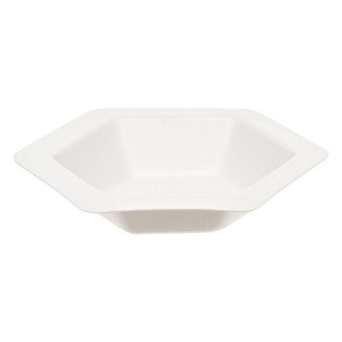 DynAMed 80052 Hexagonal Plastic Weighing Dish, Polystyrene, Micro