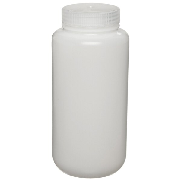 Nalgene 2104-0002 Wide-Mouth Bottle 60mL Pack of 12 HDPE