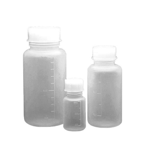 Kartell® 2024450500 500mL Wide Mouth Graduated Sample Bottle with