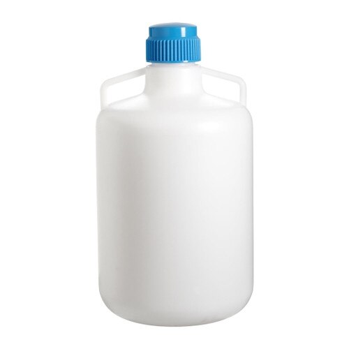 BelArt 107940050 Plastic Lab Carboy with Handles & Without Spigot, 20L, Po