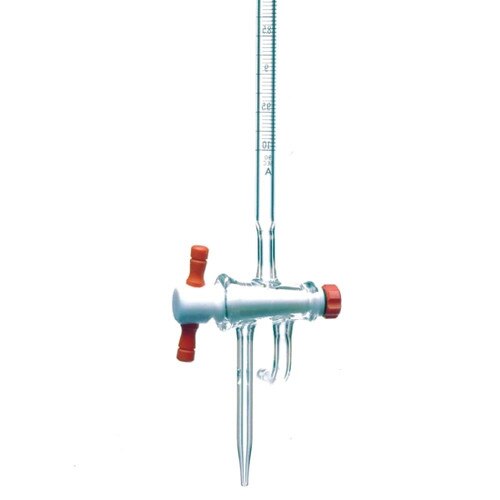 Kimble® 17054F10 KIMAX® 10mL Reservoir Fill Automatic Zero Buret with 3Wa