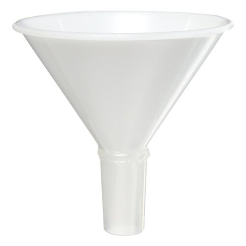 BelArt 146810000 Plastic 100mm Powder Funnel with Narrow Stem, Polypropyle