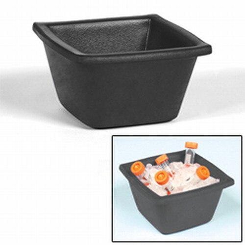 BelArt 188481102 Magic Touch™ Mini Insulated Lab Ice Pan, 1L, Black