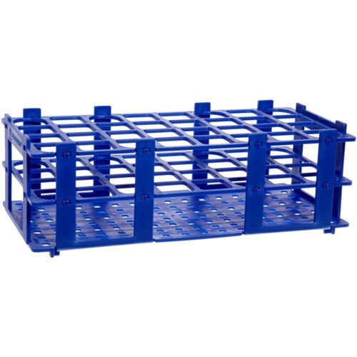 BrandTech® 4340031 32-Well Polypropylene Test Tube Racks for 25mm Test Tube