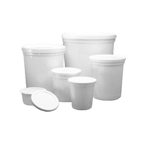 Dynalon® 454415 480mL Lab Sample & Storage Container with SnapOn Lid, Ro