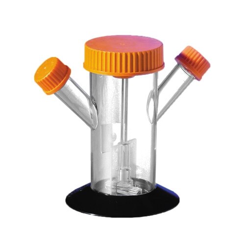 Corning® 3152 Sterile 125mL Disposable Spinner Flask with 70mm Top Cap, Pad