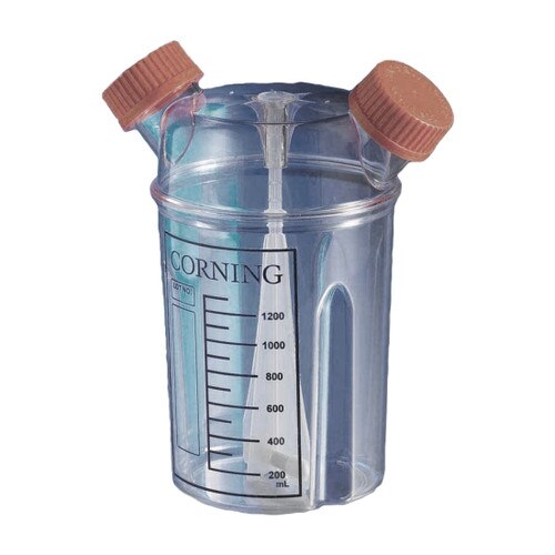 Corning® 3561 Sterile 1000mL Disposable Spinner Flask with Paddle & Shaft a