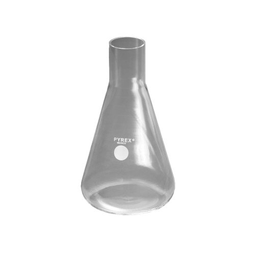 Corning® 44421L PYREX® 1L Long Neck Shaking Erlenmeyer Culture Flask