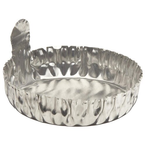 DynAMed 80064 Disposable Aluminum Weighing Dish with Crimped Sides