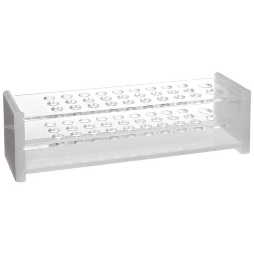 Dynalon 159565-2 Two-Tier 29-Place Blood Bank Sample Tube Rack, Acrylic
