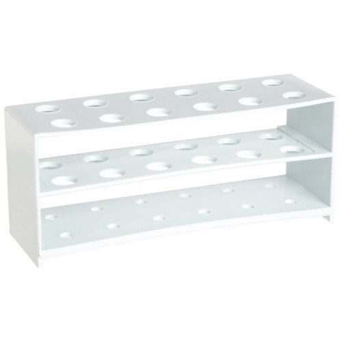 Kartell® 259865 Tiered 12Well Test Tube Racks for 12mm Test Tubes, 3