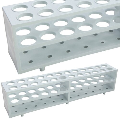 Kartell® 259925 Tiered 24Well Test Tube Racks for 19mm Test Tubes, 3
