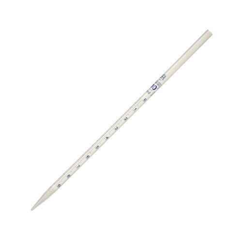 Dynalon® 3027650001 Graduated 1mL Mohr Measuring Pipet, Class B, Disposable Translucent PP, NonSt