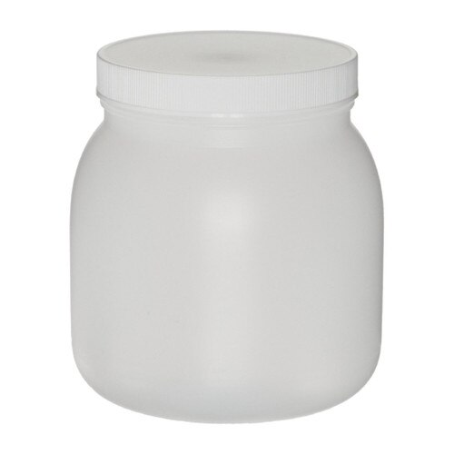 Dynalon® 626335 2L Wide Mouth Round Lab Storage Jar with Plastic