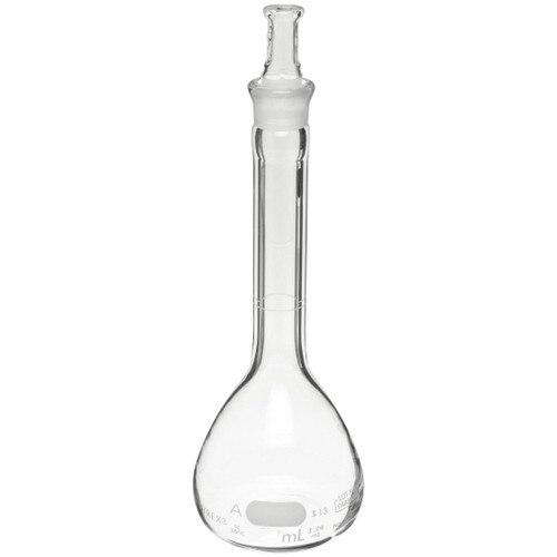 Corning® 56403L PYREX® 3L Class A Volumetric Flask with Glass [ST] Stopper
