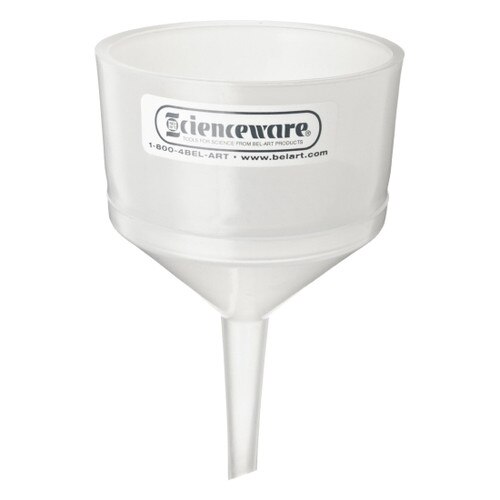 BelArt 146020000 Plastic TwoPiece Buchner Funnel for 7.0cm Filter Paper,