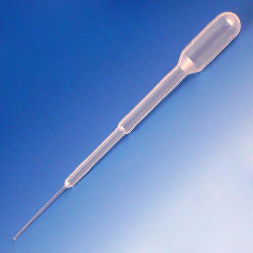 Globe Scientific Transferpipette 135040-500 – Weitöffnung, Große Birne, Unsteril, 124 Mm, 5,5 Mm Innendurchmesser, 500 Stück/Box