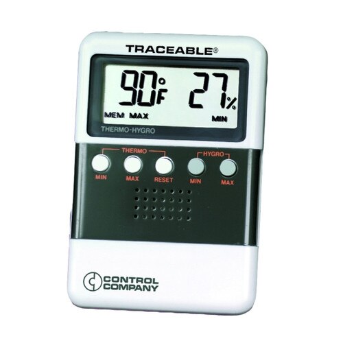 Control Company 4096 Traceable® Compact Digital Hygrometer & Thermometer