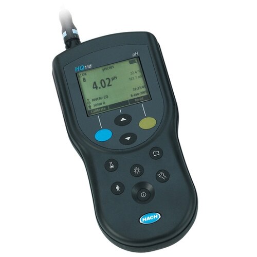 Hach® HQ11d Portable Multiparameter pH/ORP Meter with Digital Display