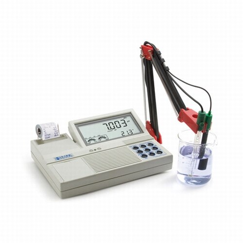 HANNA HI12201 Benchtop pH/ORP/Temperature Meter with Calibr