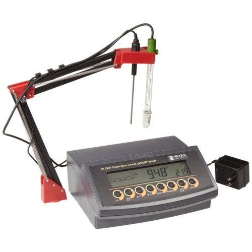 HANNA HI222101 Calibration Check Multiparameter Benchtop Me
