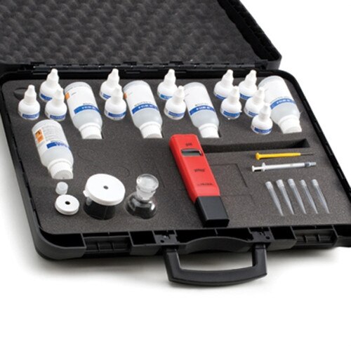 HANNA HI3823 Aquaculture Combination Test Kit, Parameters: Alkalinity/Carbo