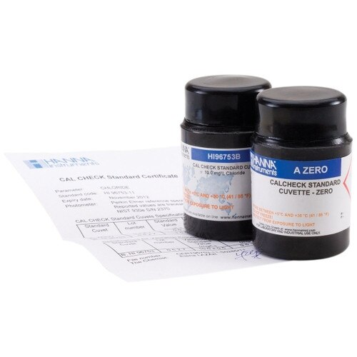 HANNA HI9675311 Cal Check Standard Cuvettes for use with HI