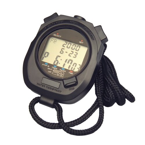 HB Instrument 540 DURAC® Digital Stopwatch, with Split and Lap Time Measur