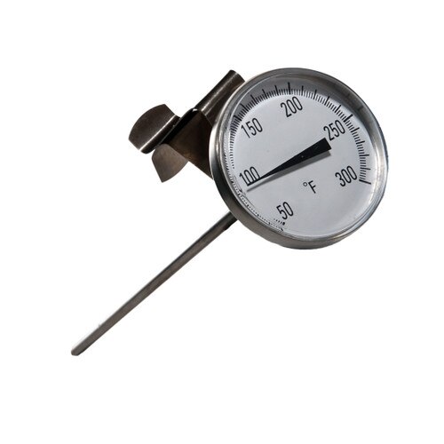H-B Instrument 9/3830 DURAC® Bi-Metallic 44mm Dial Thermometer with ...