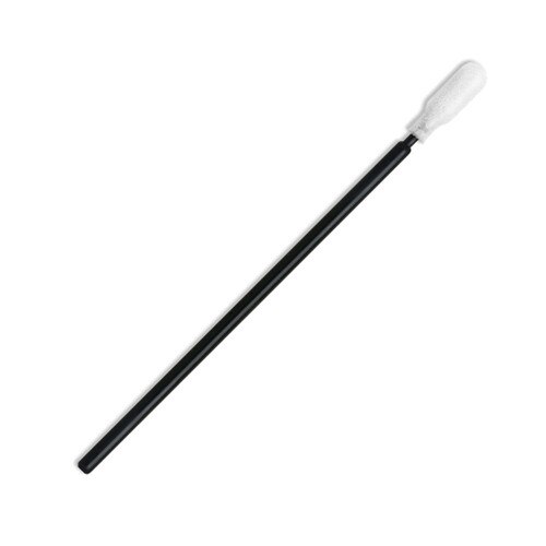 Puritan® 1276BK PurSwab LintFree Foam Tipped Applicator Swabs with 6Inch Black Polypropylene Sha