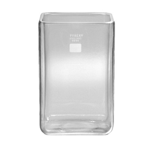 Corning® 6944-11L PYREX® 11.4L Rectangular Thin Layer Chromatography Tank