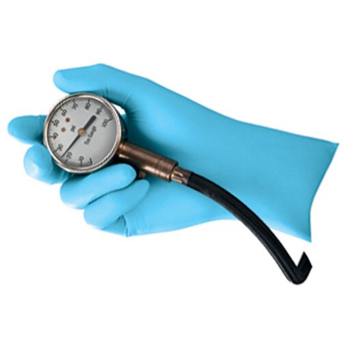 KimberlyClark 57371 KleenGuard™ G10 Blue Nitrile Gloves, Ambi Powder