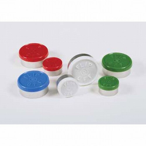 Kimble® 7452222400 Scintillation Vial Cap, 22400, White Polyethylene with