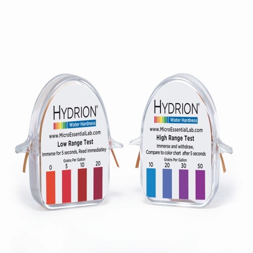 Micro Essential Lab WHT050 Hydrion™ Dual Range Water Hardness Test Paper D