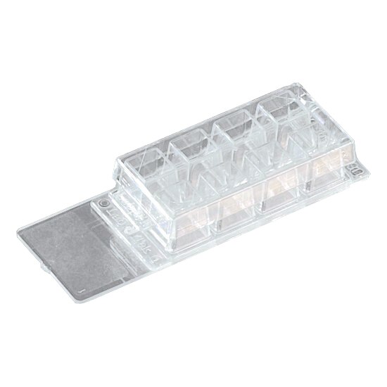 Nunc™ 155411 Lab-Tek® Chambered Coverglass, Culture Area: 0.8cm²