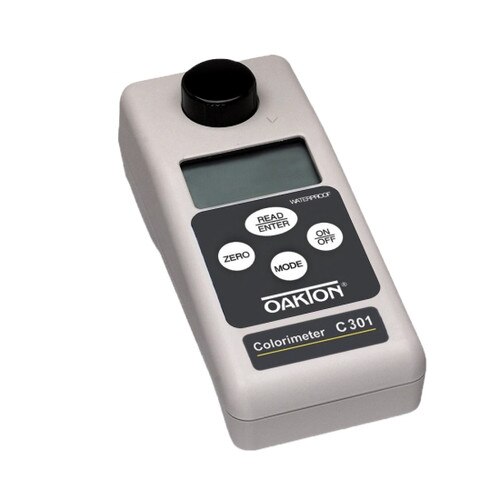 Oakton® WD3564530 C301 Handheld Multiparameter Colorimeter for Free & Total Chlorine/pH, Chlorin