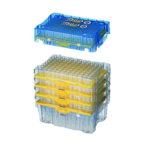 Eppendorf 022491989 epT.I.P.S.® Pipet Tips in 5 Racks, Volume 100 to