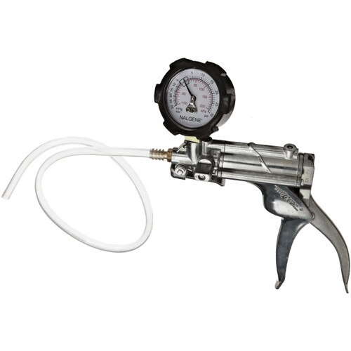 Nalgene® 61320010 Repairable HandOperated Vacuum Pump with Gauge, PVC, Pu