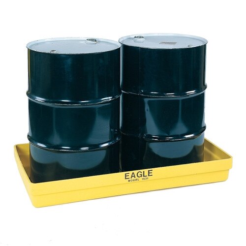 Two Drum Budget Basin Spill Pallet for Containment, Eagle®