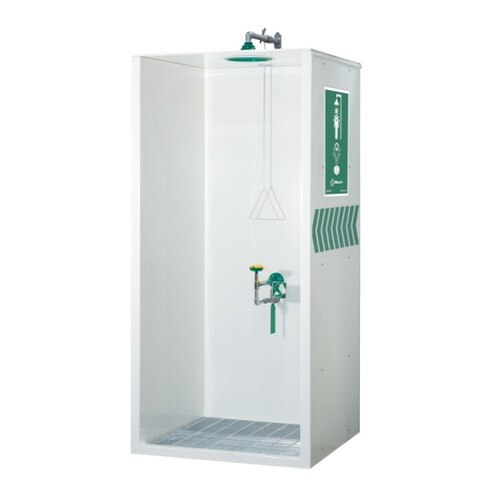 Combination Drench Shower & Eyewash Station, Haws®8605WC