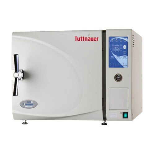 Tuttnauer® 3850E Tabletop Digital Autoclave with 15 x 20Inch Chamber & Sup