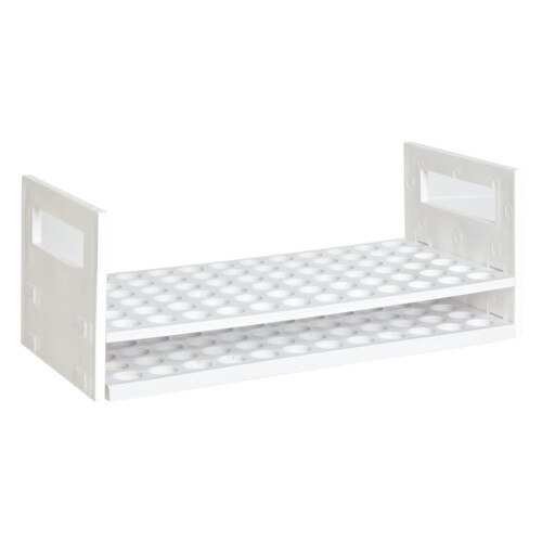 BelArt 185130072 Serum Vial Rack for 10 to 13mm Vials, White Polypropylene