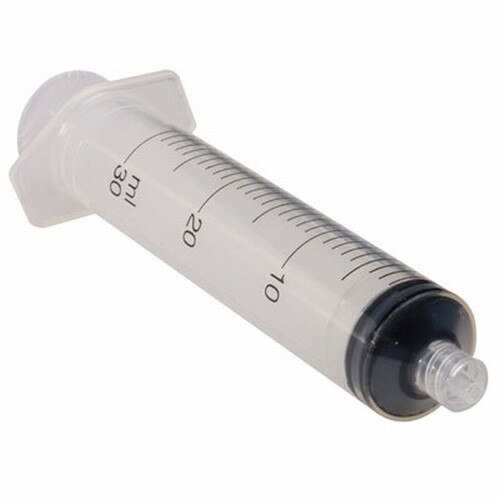 BD Medical 301033 30mL LuerLok Disposable Syringe, Bulk, NonSterile