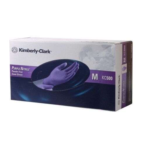 KimberlyClark 55083 Purple Nitrile® Exam Gloves, Ambi PowderFree, 9.5Inc