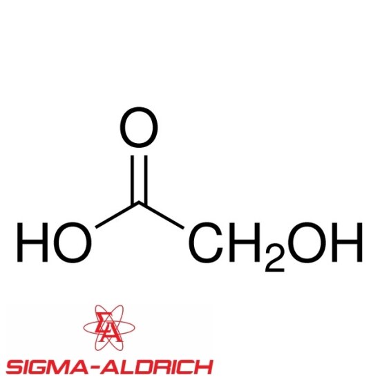 スカルsunrise Sigma Aldrich 124737-500G Glycolic Acid 99%, ReagentPlus®, 500g Bottle