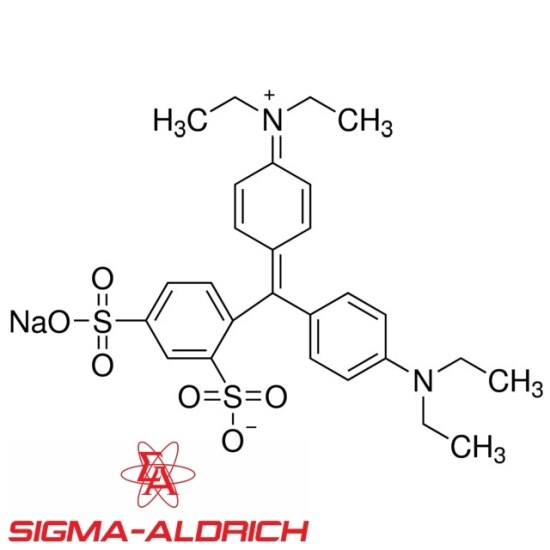 mee様ご確認用 Sigma Aldrich 198218-25G Patent Blue VF Dye, Content 50%, 25g Bottle