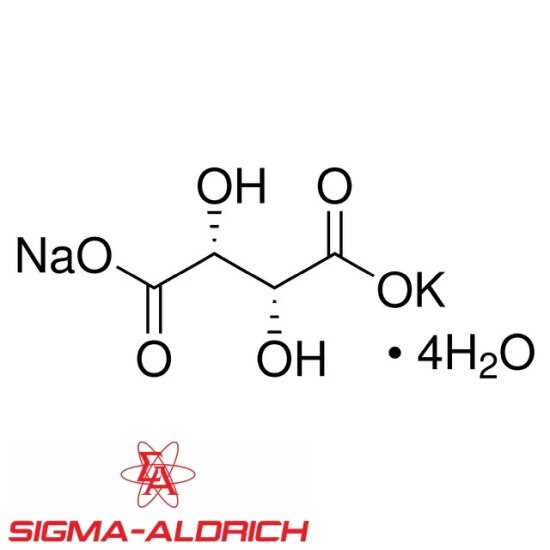 さふぃあページ Sigma Aldrich 217255-2.5KG Potassium Sodium Tartrate Tetrahydrate